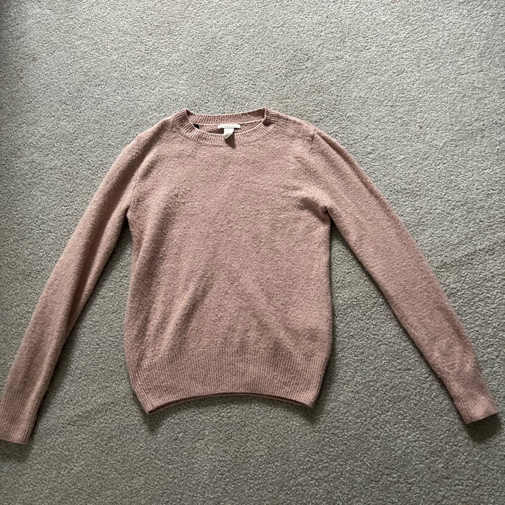Pink sweater
